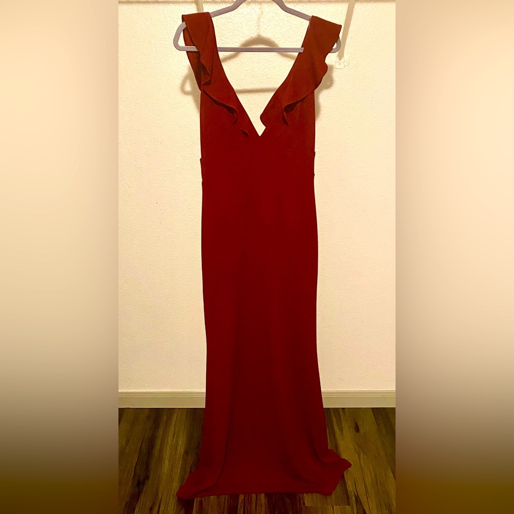 Jump Red Formal Gown